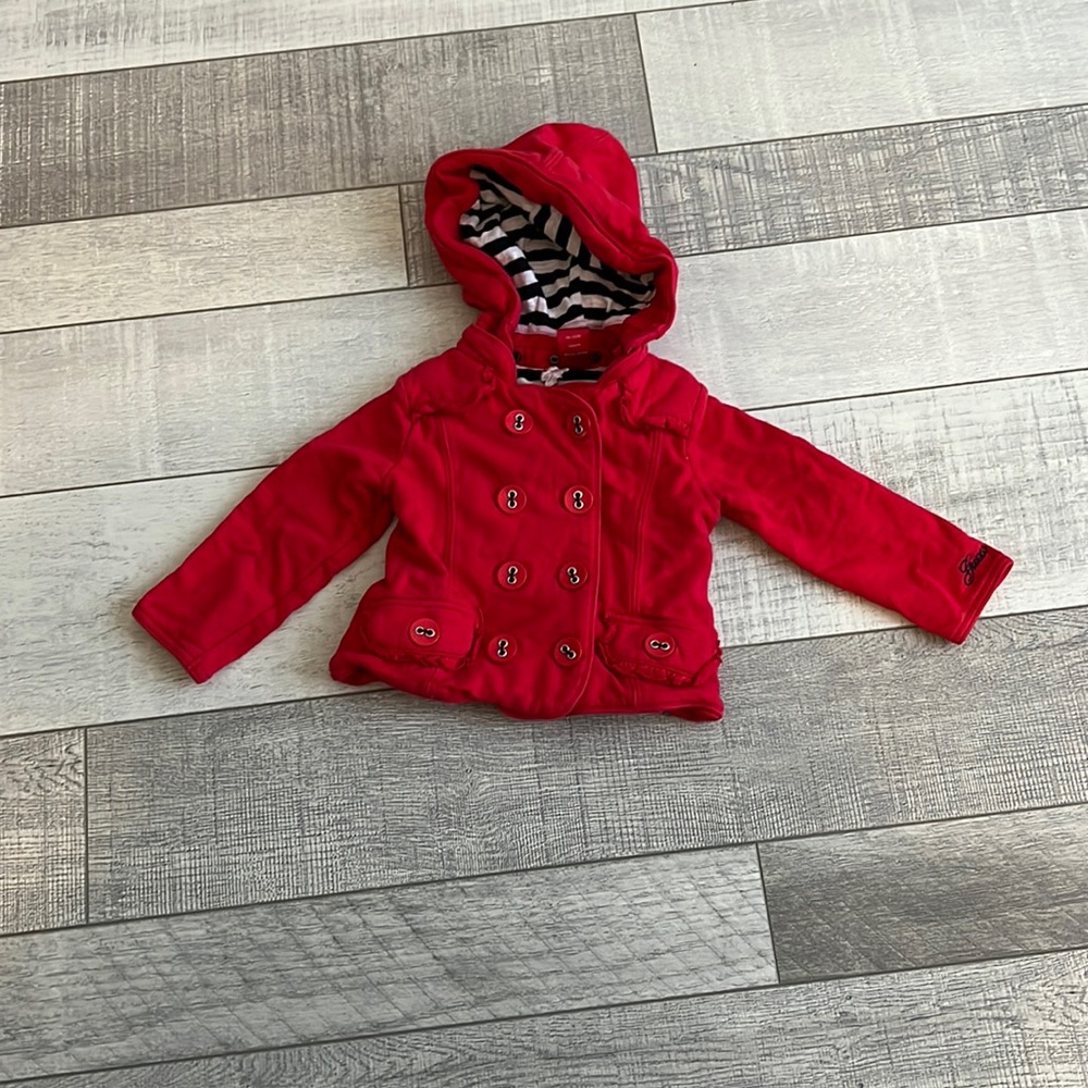 Light blazer with adjustable hood